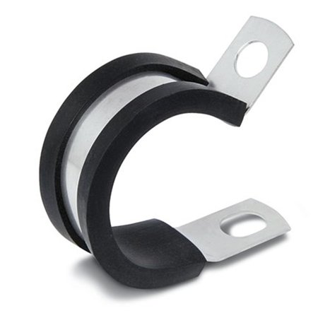 KMC KMC Stampings COL1613Z1 1 in. Diameter Rubber Cushion Clamp .406 Screw Hole Diameter Col Series  25 Pieces COL1613Z1